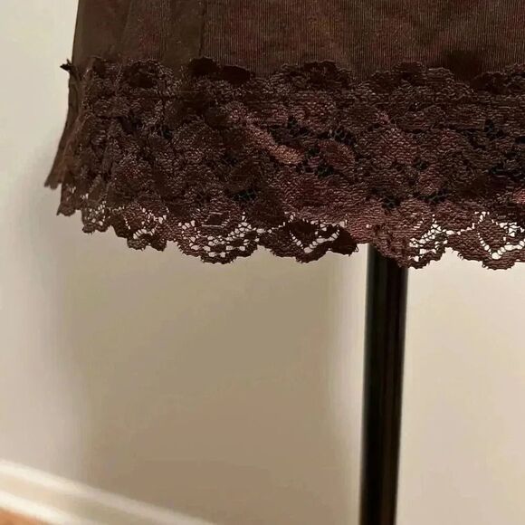 Cato Brown Lace Camisole  - Picture 3 of 9
